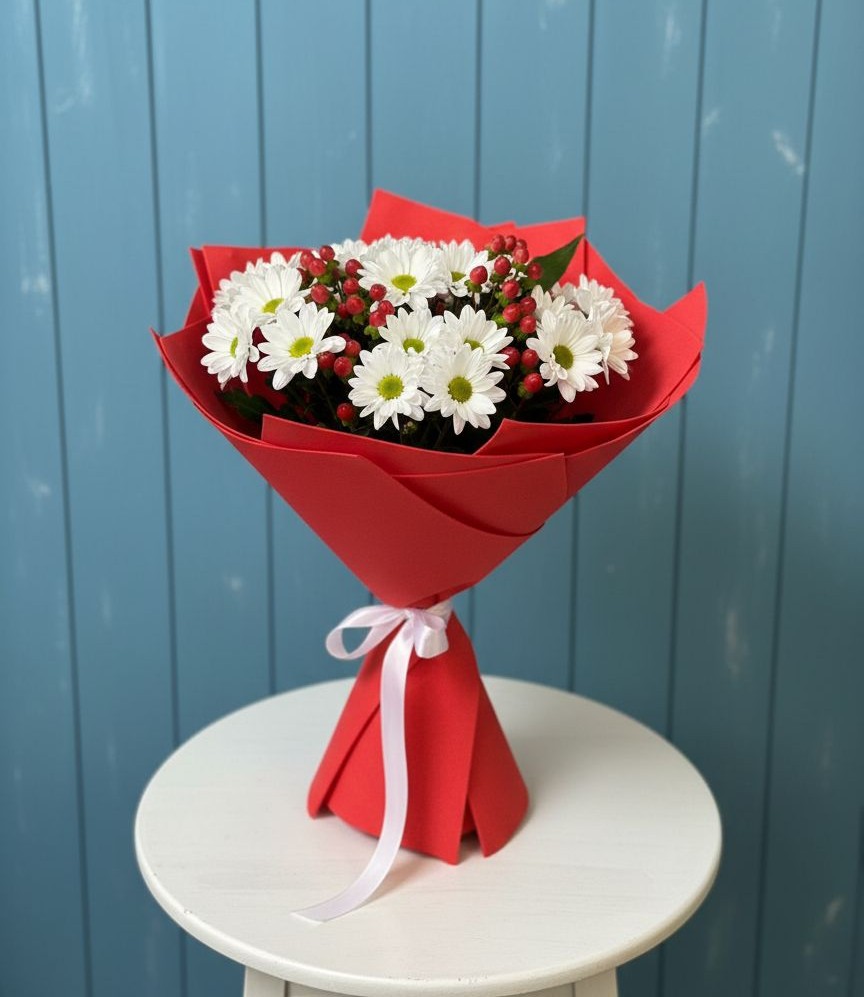 Букет цветов из: Хризантемы в Баргузине