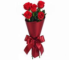 Букет 5 Красных роз Эдлесс Лав в Баргузине