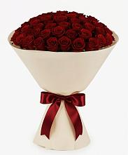 Букет 101 Бордовая роза Блэк Бакарра в Баргузине