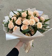Букет Кремовые розы Латте #REPLACE_PRED# Баргузине