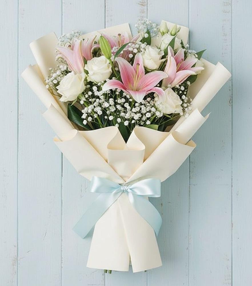 Букет цветов из: Лилии в Баргузине