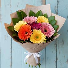 Букет цветов из:  Герберы #REPLACE_PRED# Баргузине