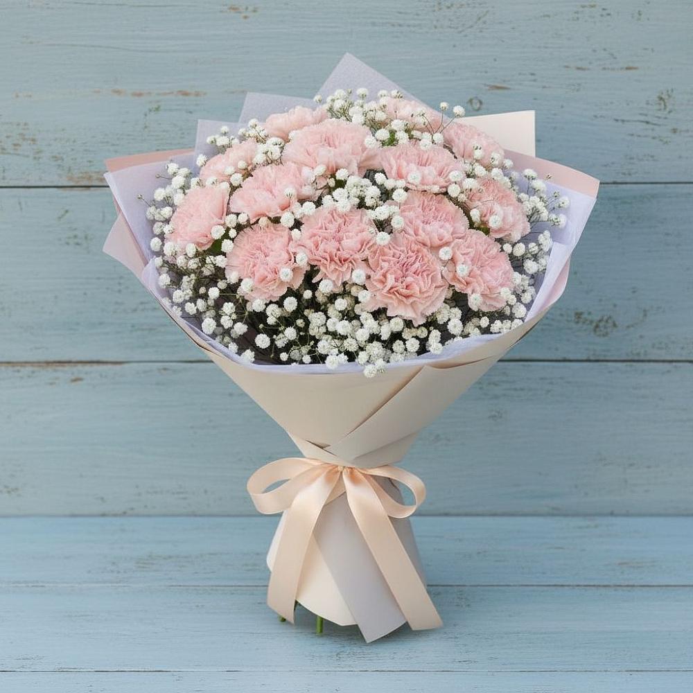 Букет цветов из: Гвоздики в Баргузине