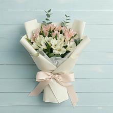 Букет цветов из:  Альстромерии в Баргузине