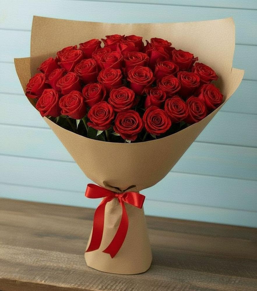 Букет Красные розы Милано в Баргузине