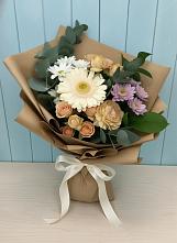 Букет цветов из:  Герберы и Хризантемы в Баргузине