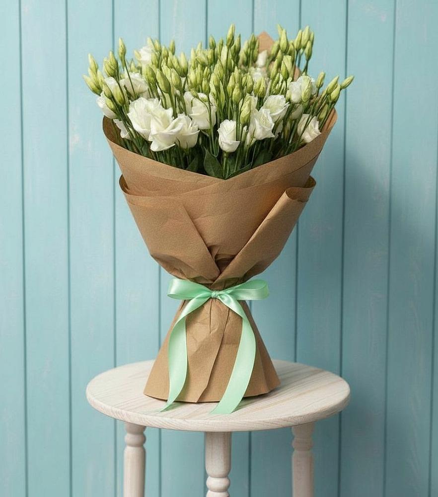 Букет цветов из: Лизиантусы в Баргузине