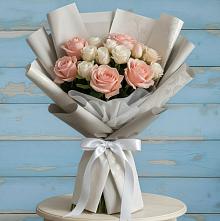 Букет цветов из:  Розы #REPLACE_PRED# Баргузине