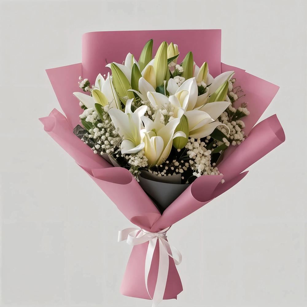 Букет цветов из: Лилии в Баргузине