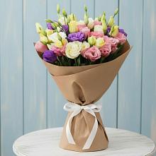 Букет цветов из:  Лизиантусы в Баргузине